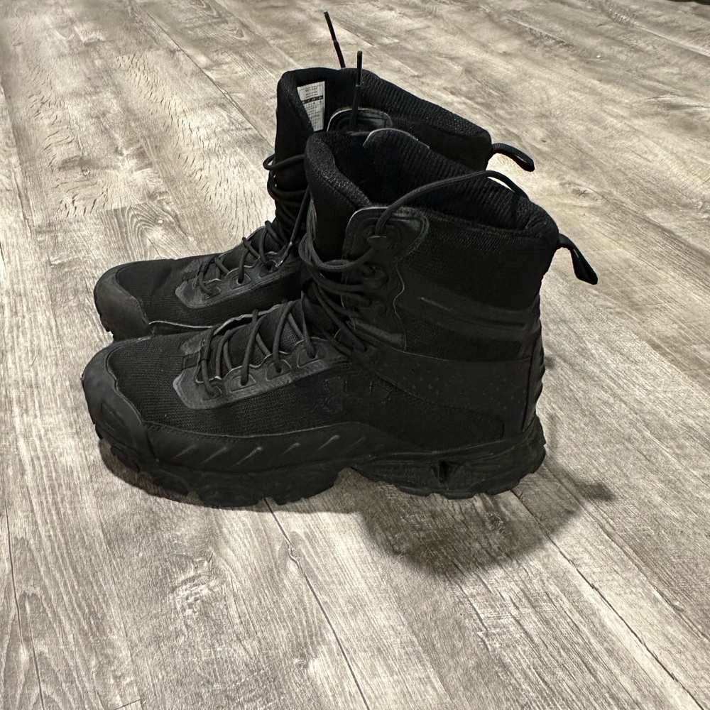Under Armour Mens Tactical Boots Black